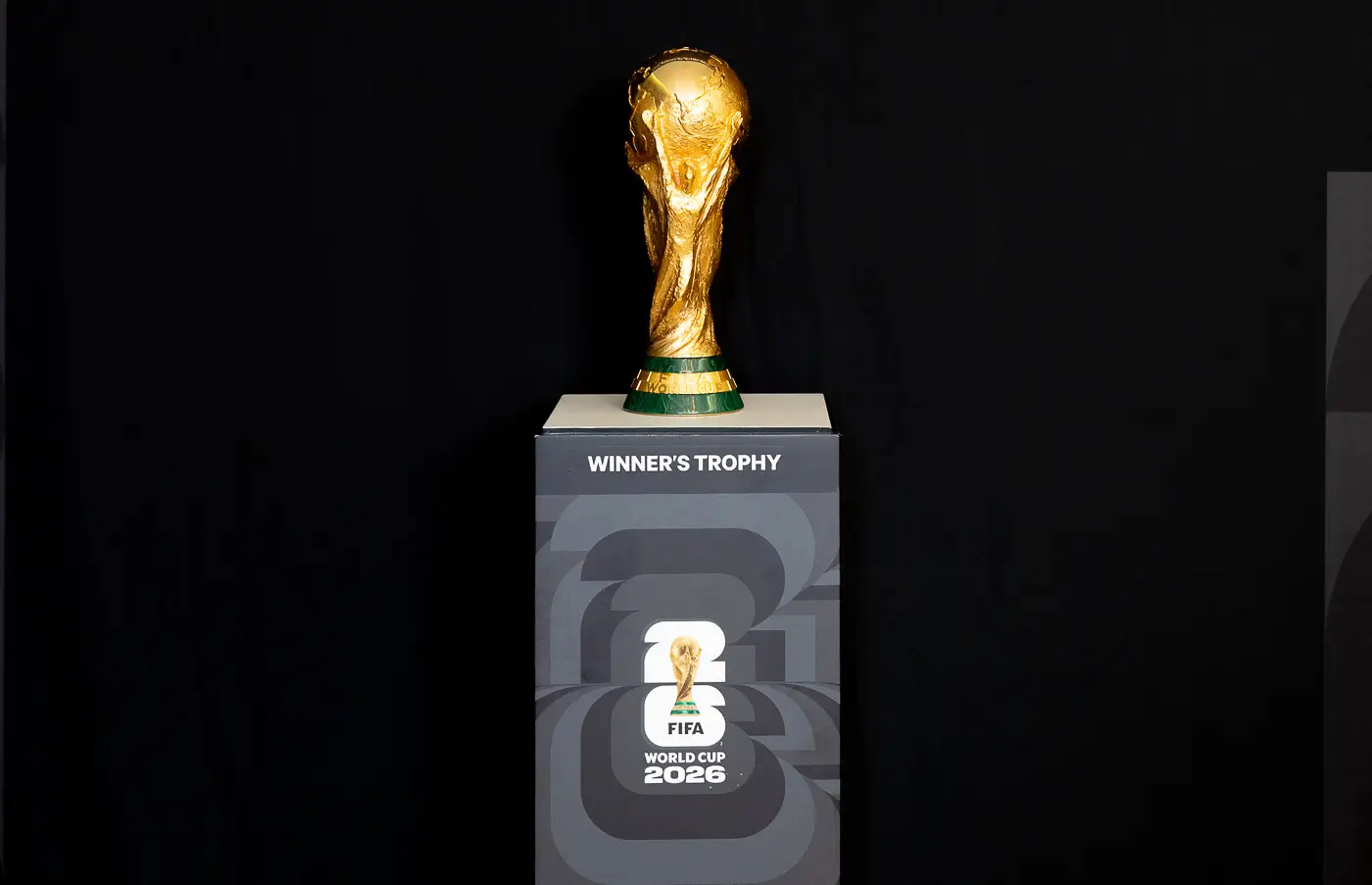 FIFA World Cup 2026 winners trophy photography in Washington DC